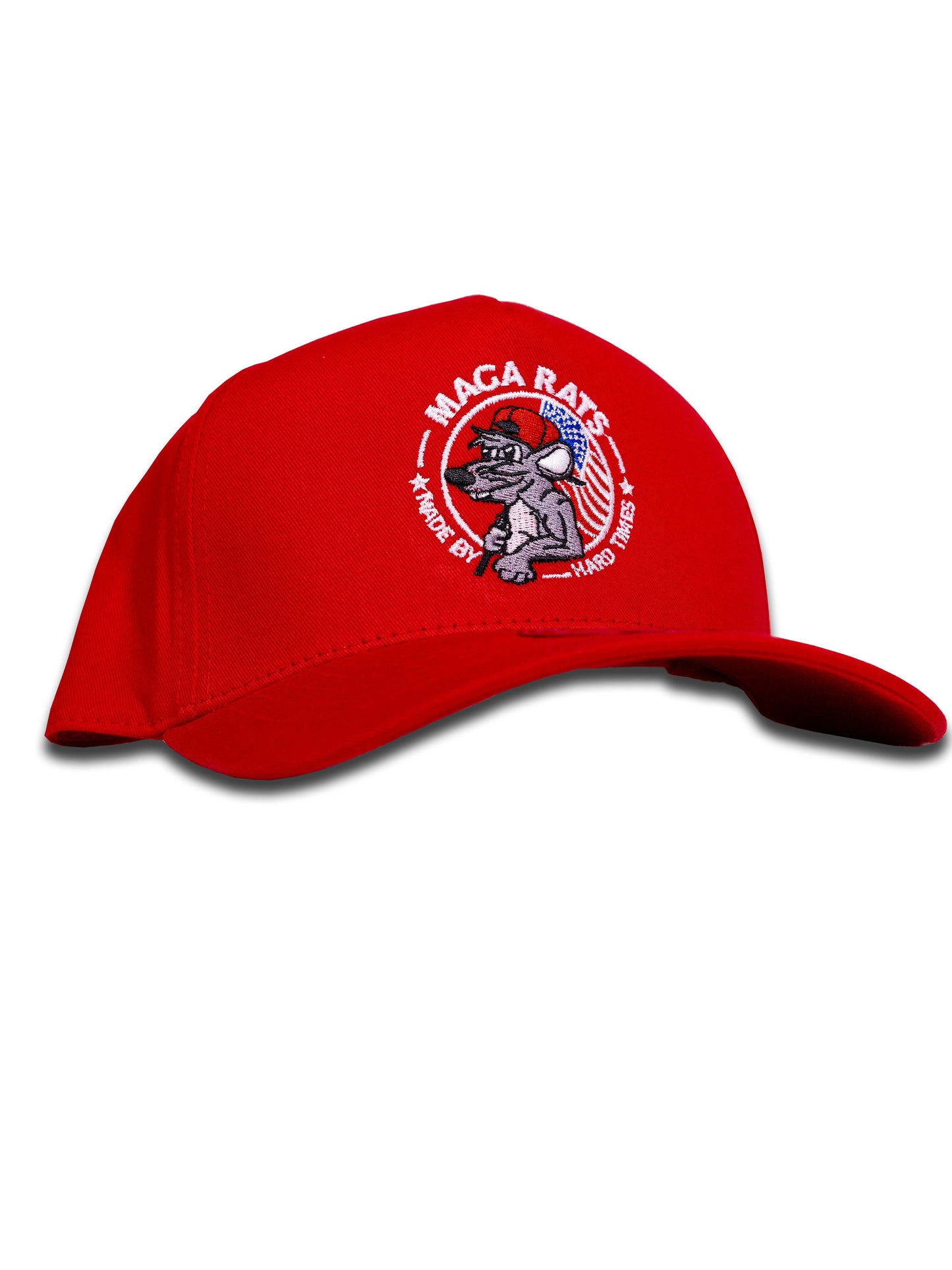 MAGA RATS Classic RED Snapback Hat