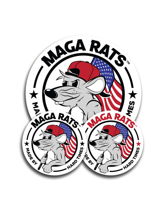MAGA RATS Sticker Variety Pack